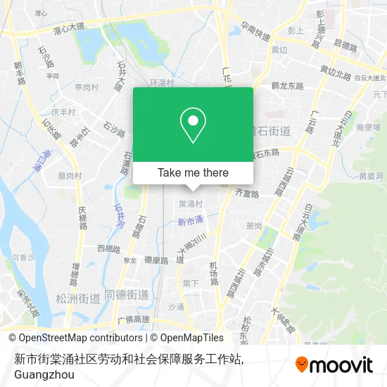 新市街棠涌社区劳动和社会保障服务工作站 map