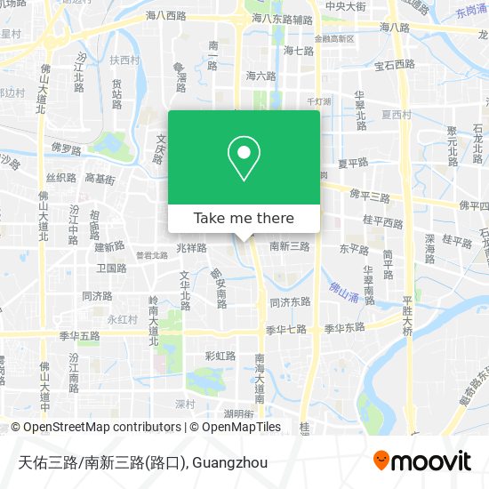 天佑三路/南新三路(路口) map