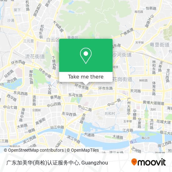 广东加美华(商检)认证服务中心 map