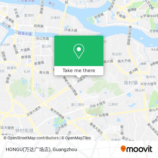 HONGU(万达广场店) map