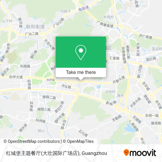 红城堡主题餐厅(大壮国际广场店) map