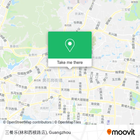 三餐乐(林和西横路店) map