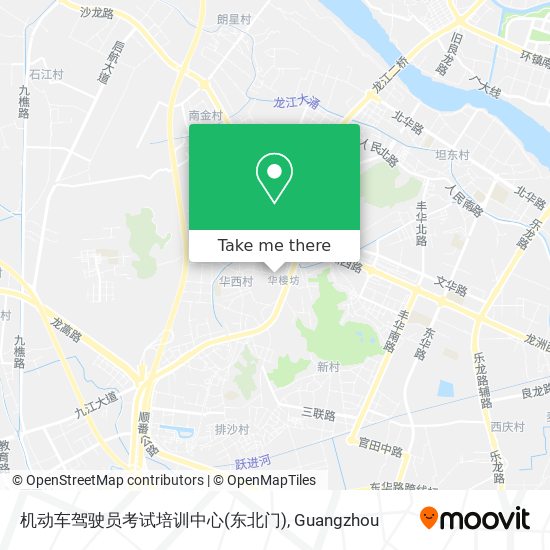 机动车驾驶员考试培训中心(东北门) map