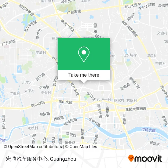 宏腾汽车服务中心 map