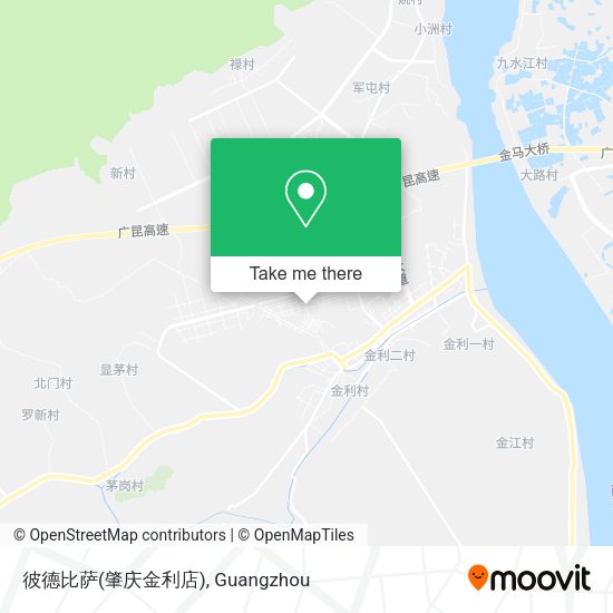 彼德比萨(肇庆金利店) map