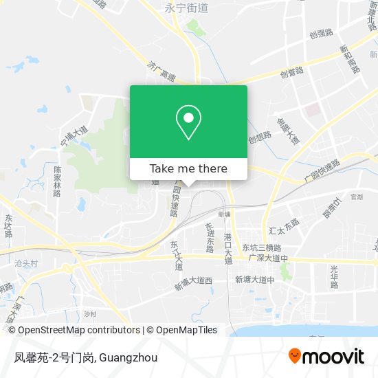凤馨苑-2号门岗 map