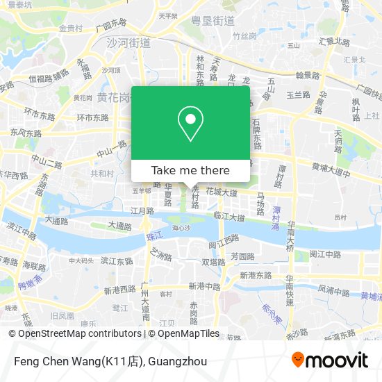 Feng Chen Wang(K11店) map