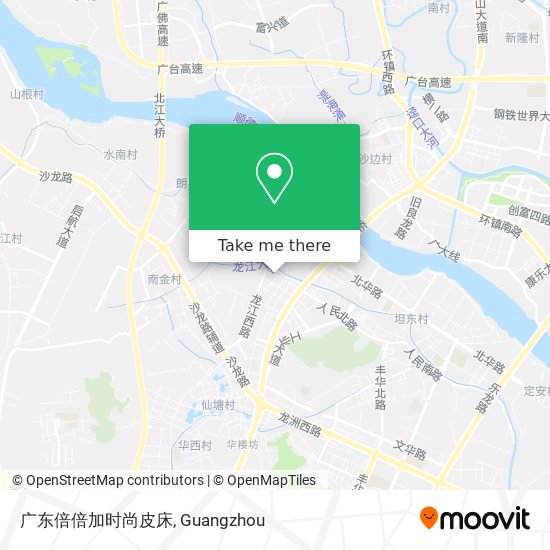广东倍倍加时尚皮床 map