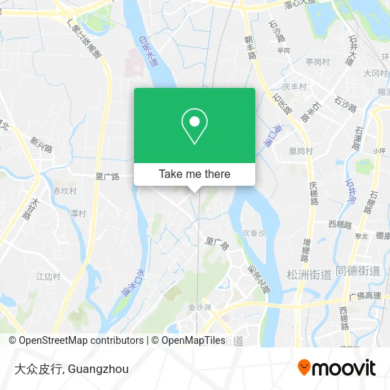 大众皮行 map