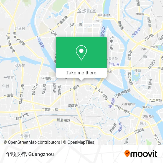 华顺皮行 map