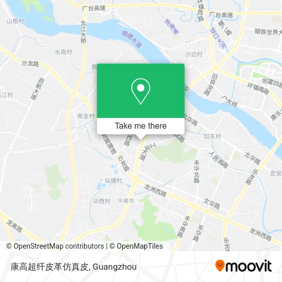 康高超纤皮革仿真皮 map