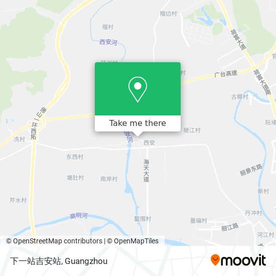 下一站吉安站 map