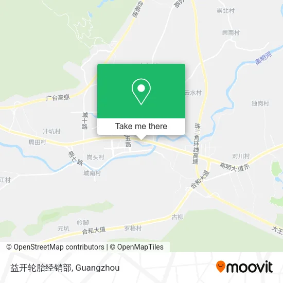 益开轮胎经销部 map