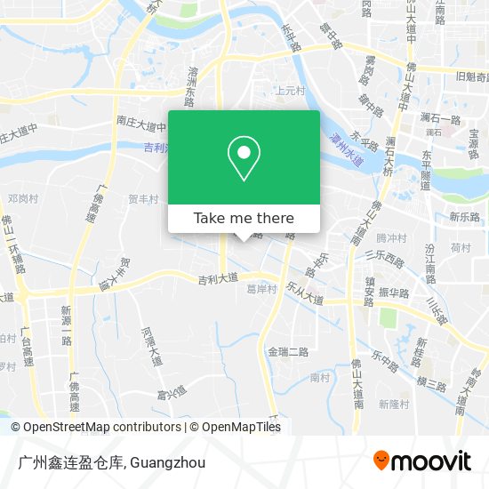 广州鑫连盈仓库 map