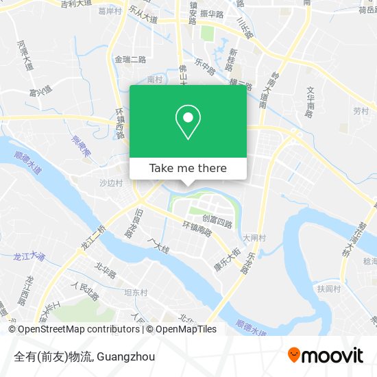 全有(前友)物流 map