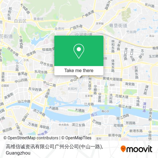 高维信诚资讯有限公司广州分公司(中山一路) map