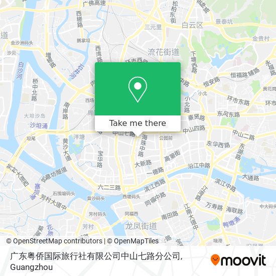 广东粤侨国际旅行社有限公司中山七路分公司 map
