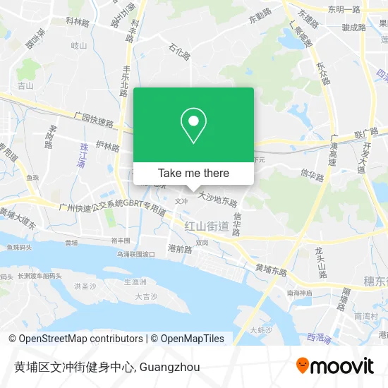 黄埔区文冲街健身中心 map