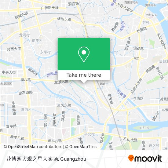 花博园大观之星大卖场 map