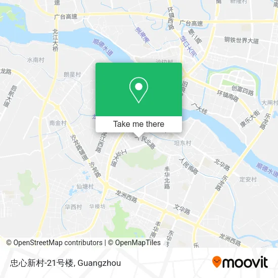 忠心新村-21号楼 map