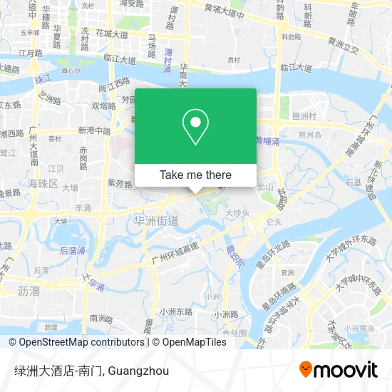 绿洲大酒店-南门 map