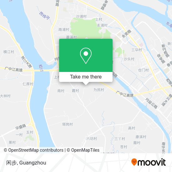闲步 map