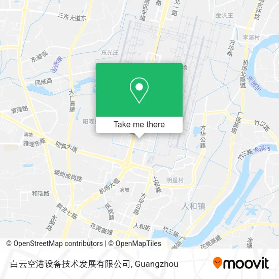白云空港设备技术发展有限公司 map