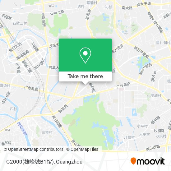 G2000(雄峰城B1馆) map