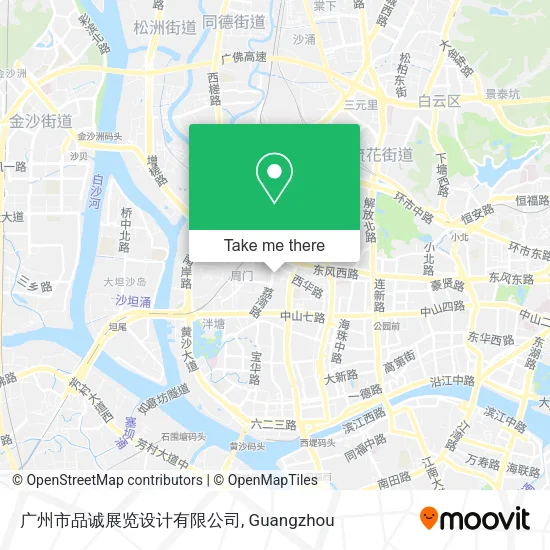广州市品诚展览设计有限公司 map