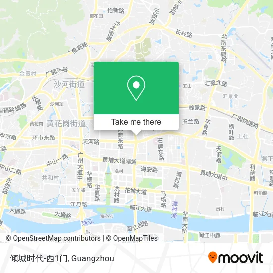 倾城时代-西1门 map
