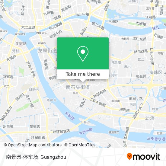 南景园-停车场 map