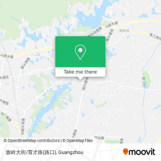 旗岭大街/育才路(路口) map