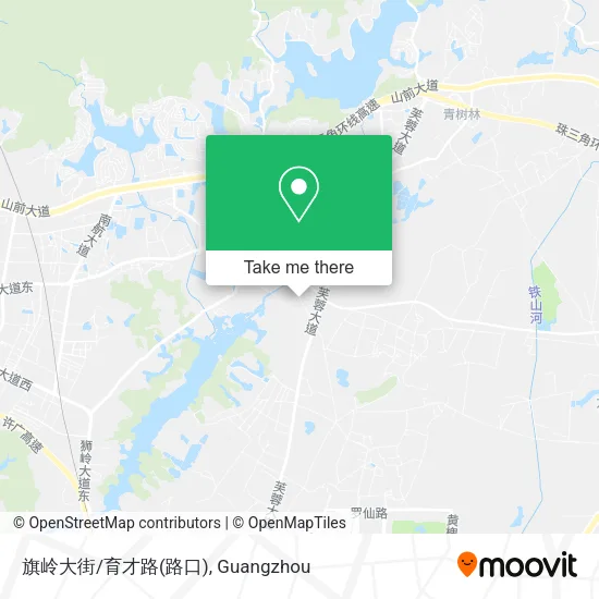 旗岭大街/育才路(路口) map