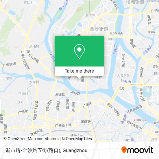 新市路/金沙路五街(路口) map