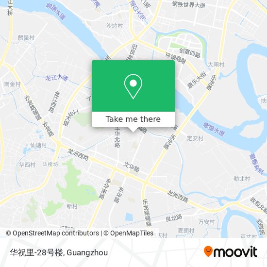 华祝里-28号楼 map