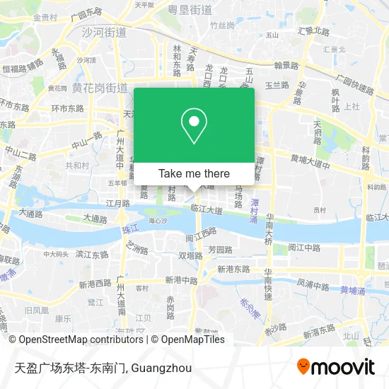 天盈广场东塔-东南门 map