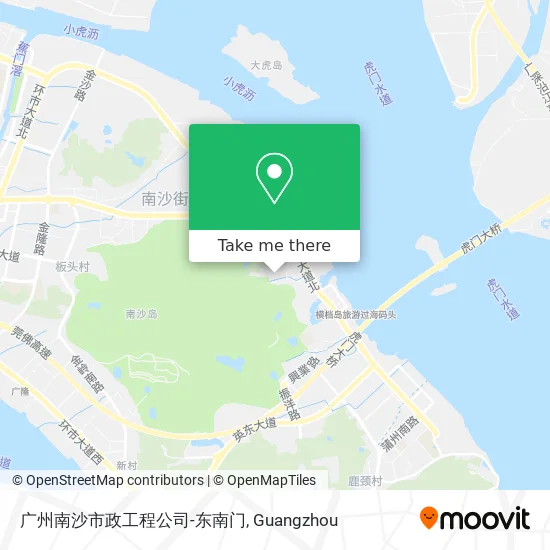 广州南沙市政工程公司-东南门 map