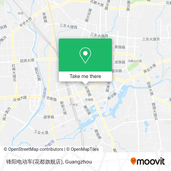 锋阳电动车(花都旗舰店) map