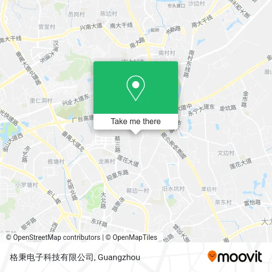 格秉电子科技有限公司 map