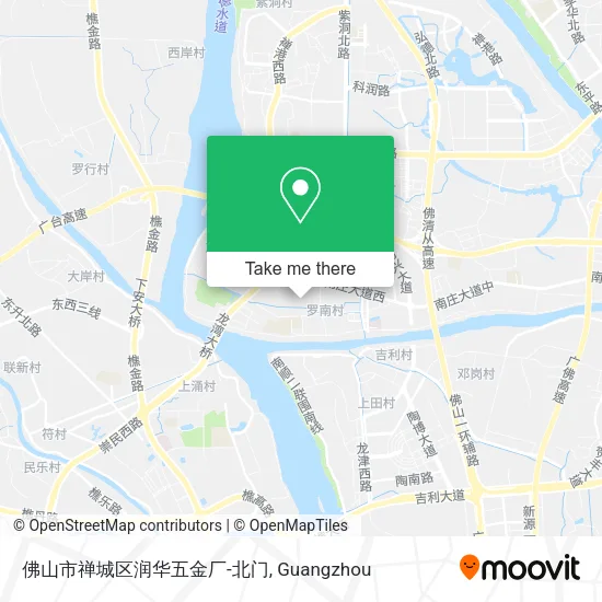 佛山市禅城区润华五金厂-北门 map