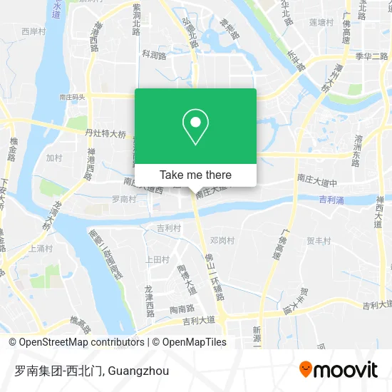 罗南集团-西北门 map