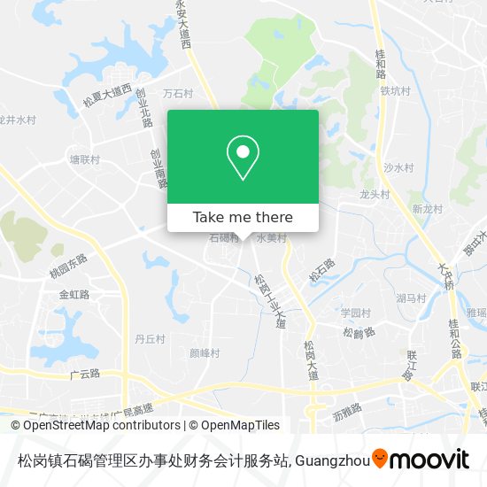 松岗镇石碣管理区办事处财务会计服务站 map