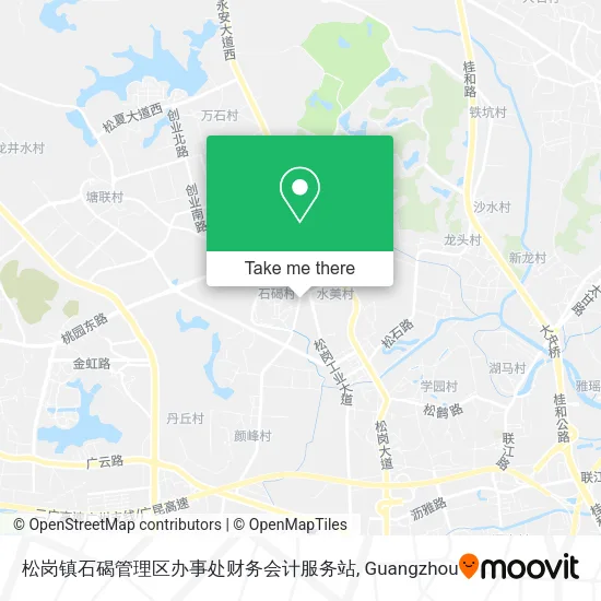 松岗镇石碣管理区办事处财务会计服务站 map