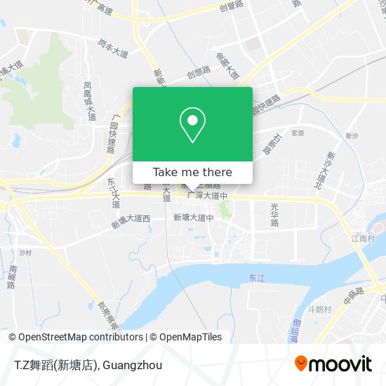 T.Z舞蹈(新塘店) map