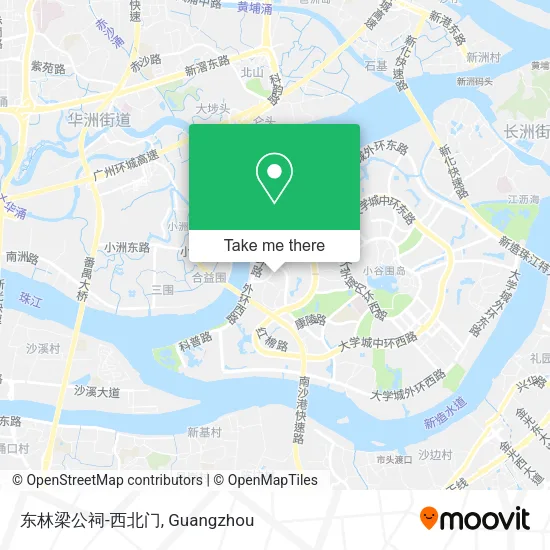 东林梁公祠-西北门 map