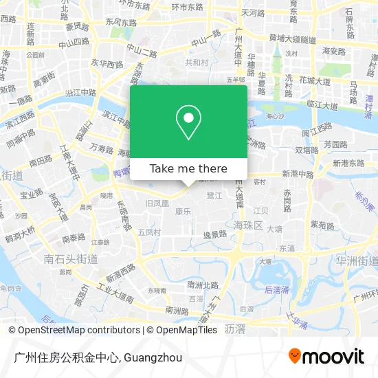 广州住房公积金中心 map