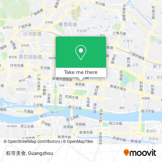 权哥美食 map