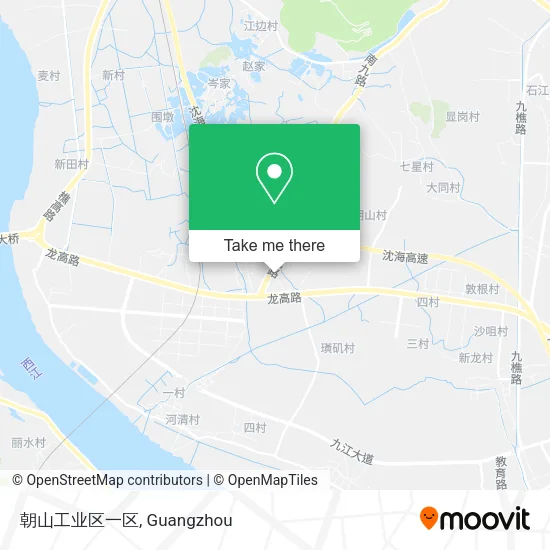 朝山工业区一区 map