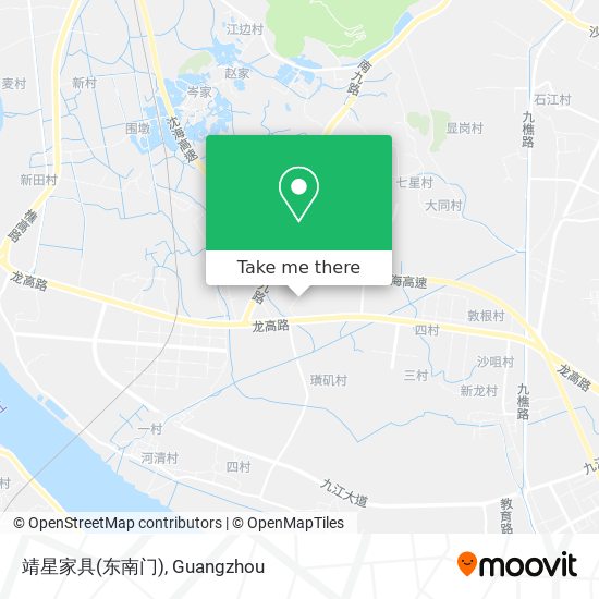 靖星家具(东南门) map