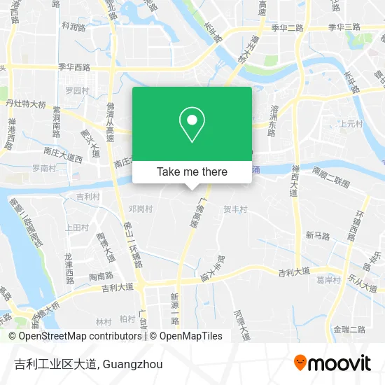 吉利工业区大道 map